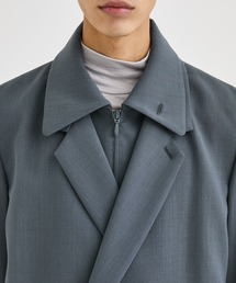 ETHOSENS エトセンス 19AW LAYER COLLAR COAT ETHOSENS エトセンス 19AW LAYER COLLAR COAT