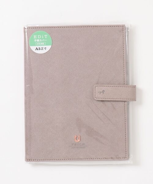 EDiT（エディット）の「EDiT 手帳カバー A5正寸 カバー シルエット ペディール マークス（手帳/メモ帳・レディース・グレー/ライトピンク/ピンク系その他/ベージュ系その他・FREE）」の6枚目の写真