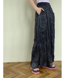 Colorful wide pants