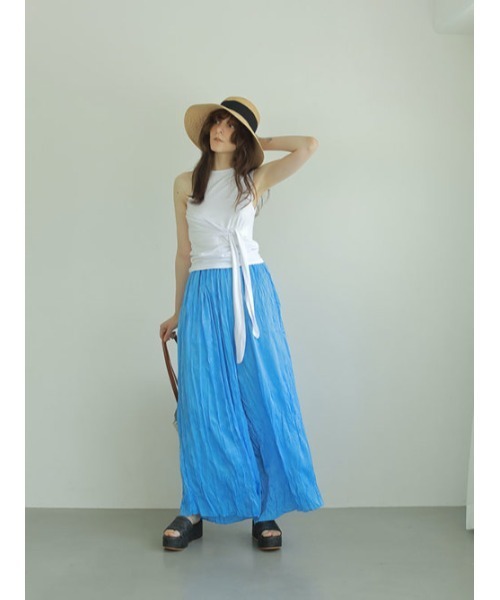 AMAIL(アマイル)の「Colorful wide pants(その他パンツ・レディース・イエロー/ブラック/ブルー・FREE)」の18枚目の写真