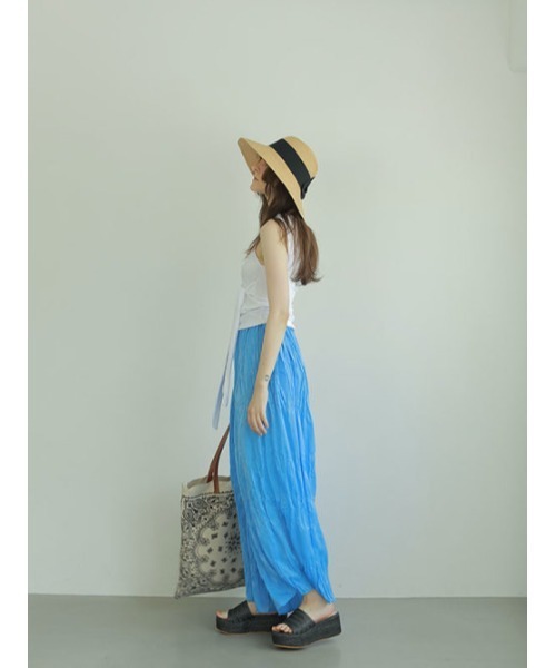 AMAIL(アマイル)の「Colorful wide pants(その他パンツ・レディース・イエロー/ブラック/ブルー・FREE)」の10枚目の写真