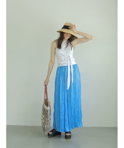 AMAIL(アマイル)の「Colorful wide pants(その他パンツ・レディース・イエロー/ブラック/ブルー・FREE)」の15枚目の写真