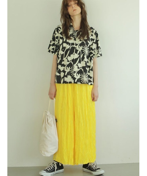 AMAIL(アマイル)の「Colorful wide pants(その他パンツ・レディース・イエロー/ブラック/ブルー・FREE)」の13枚目の写真
