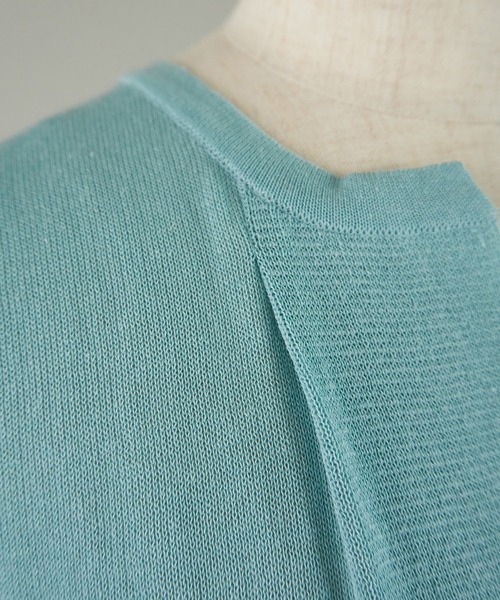 note et silence （ノートエシロンス）の「◇【 AMB100貨 】14Gバックスリットカーディガン（カーディガン/ボレロ・レディース・ブラウン・FREE）」の9枚目の写真