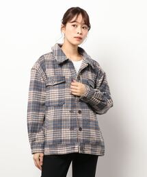 HONEYSUCKLE ROSE | 【HONEYSUCKLE ROSE】シャギーCPOジャケット(その他アウター)