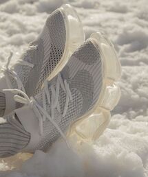 ROYAL FLASH | grounds/グラウンズ/MOOPIE wht gry/clear sole(スニーカー)