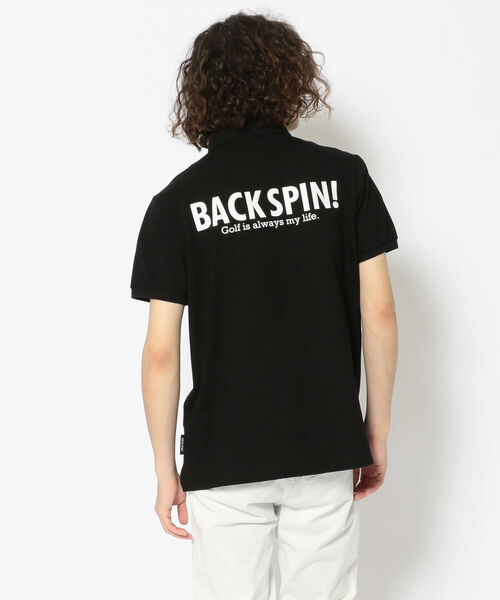 RAWLIFE(ロウライフ)の「BACK SPIN!/バックスピン!/BOW TIE POLO SHIRT(ポロシャツ・メンズ・ホワイト/ブラック・MEDIUM/LARGE/X-LARGE)」の2枚目の写真