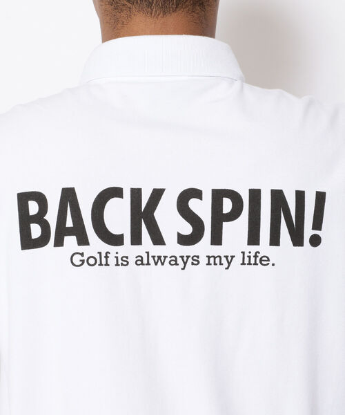 RAWLIFE(ロウライフ)の「BACK SPIN!/バックスピン!/BOW TIE POLO SHIRT(ポロシャツ・メンズ・ホワイト/ブラック・MEDIUM/LARGE/X-LARGE)」の12枚目の写真