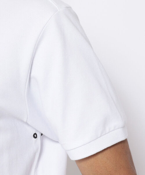 RAWLIFE(ロウライフ)の「BACK SPIN!/バックスピン!/BOW TIE POLO SHIRT(ポロシャツ・メンズ・ホワイト/ブラック・MEDIUM/LARGE/X-LARGE)」の13枚目の写真