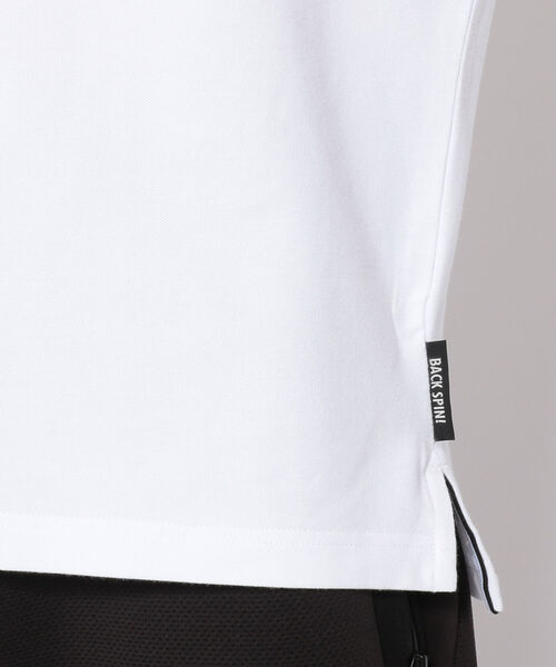 RAWLIFE(ロウライフ)の「BACK SPIN!/バックスピン!/BOW TIE POLO SHIRT(ポロシャツ・メンズ・ホワイト/ブラック・MEDIUM/LARGE/X-LARGE)」の14枚目の写真