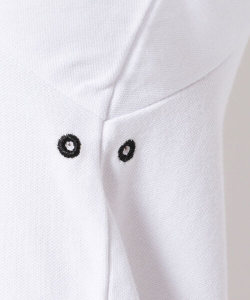 RAWLIFE(ロウライフ)の「BACK SPIN!/バックスピン!/BOW TIE POLO SHIRT(ポロシャツ・メンズ・ホワイト/ブラック・MEDIUM/LARGE/X-LARGE)」の15枚目の写真