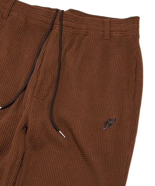 WHO'S WHO gallery（フーズフーギャラリー）の「【KOOKY'N/クーキー】ワッフルパンツ（その他パンツ・メンズ・ブラック/ネイビー/ブラウン/グリーン・FREE）」の9枚目の写真