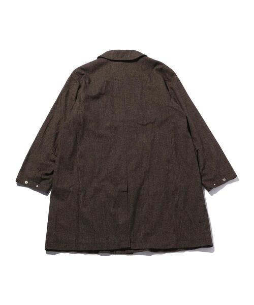 nonnative(ノンネイティブ)の「<nonnative(ノンネイティブ)> PLOUGHMAN TW COAT/アウター □□(ステンカラーコート・メンズ・ブラウン・1/3/2)」の12枚目の写真