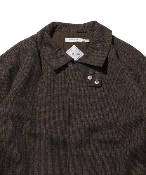 nonnative(ノンネイティブ)の「<nonnative(ノンネイティブ)> PLOUGHMAN TW COAT/アウター □□(ステンカラーコート・メンズ・ブラウン・1/3/2)」の13枚目の写真