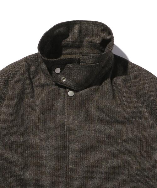 nonnative(ノンネイティブ)の「<nonnative(ノンネイティブ)> PLOUGHMAN TW COAT/アウター □□(ステンカラーコート・メンズ・ブラウン・1/3/2)」の6枚目の写真
