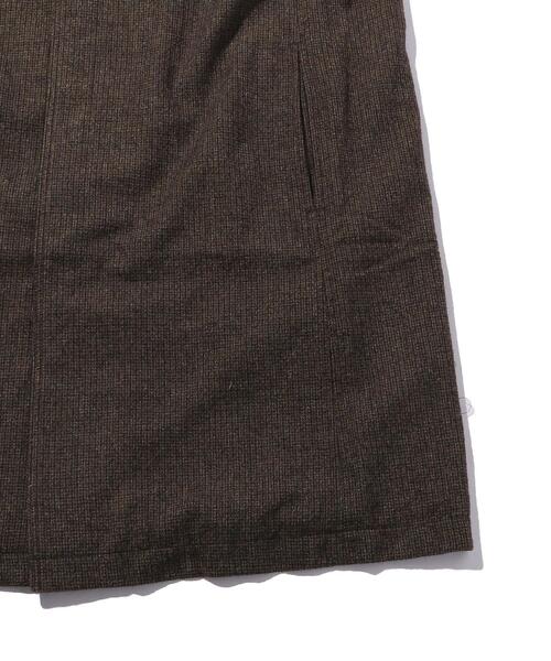nonnative(ノンネイティブ)の「<nonnative(ノンネイティブ)> PLOUGHMAN TW COAT/アウター □□(ステンカラーコート・メンズ・ブラウン・1/3/2)」の8枚目の写真