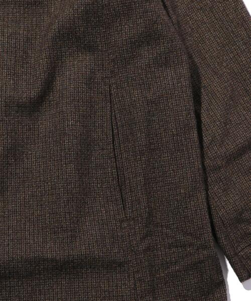 nonnative(ノンネイティブ)の「<nonnative(ノンネイティブ)> PLOUGHMAN TW COAT/アウター □□(ステンカラーコート・メンズ・ブラウン・1/3/2)」の2枚目の写真