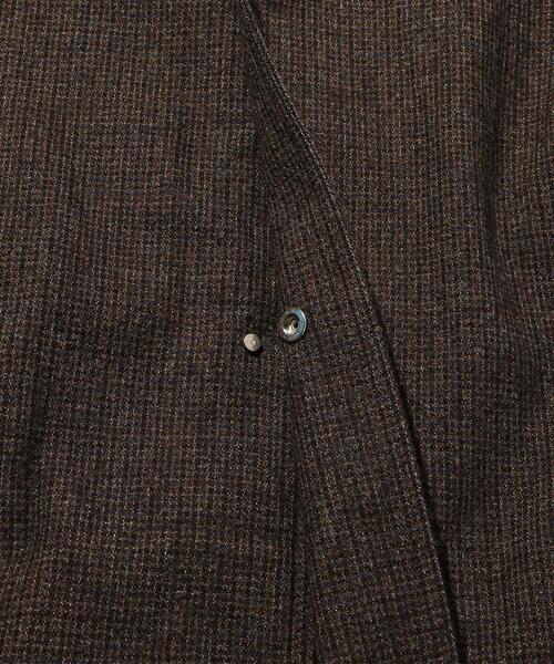nonnative(ノンネイティブ)の「<nonnative(ノンネイティブ)> PLOUGHMAN TW COAT/アウター □□(ステンカラーコート・メンズ・ブラウン・1/3/2)」の3枚目の写真