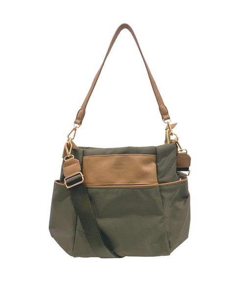 LUGG NAGG（ラグナグ）の「【adottona/アダット】ファスナー付きショルダーバッグ（ショルダーバッグ・レディース・ブラウン/ブラック/カーキ・FREE）」の17枚目の写真