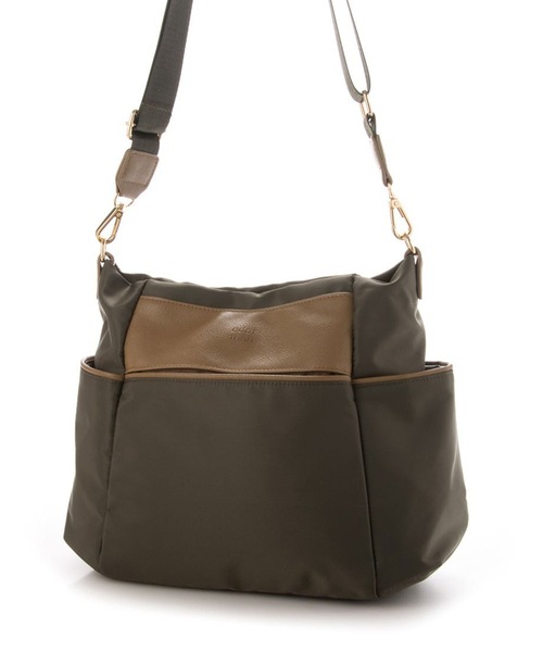 LUGG NAGG（ラグナグ）の「【adottona/アダット】ファスナー付きショルダーバッグ（ショルダーバッグ・レディース・ブラウン/ブラック/カーキ・FREE）」の22枚目の写真