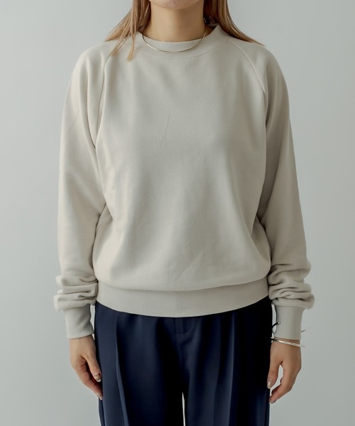 mystic（ミスティック）の「PBPスウェット(MINI)（スウェット・レディース・チャコールグレー/パープル/サックスブルー/アイボリー・FREE）」の16枚目の写真