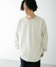 ITEMS URBANRESEARCH | 裾ラウンド クルーネックリブカットソー(Tシャツ/カットソー)