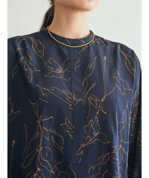 GARAGE OF GOOD CLOTHING(ガレージオブグッドクロージング)の「プリントヨークシャツ*(シャツ/ブラウス・レディース・ネイビー・FREE)」の11枚目の写真