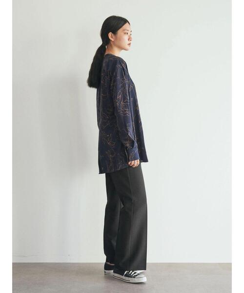 GARAGE OF GOOD CLOTHING(ガレージオブグッドクロージング)の「プリントヨークシャツ*(シャツ/ブラウス・レディース・ネイビー・FREE)」の20枚目の写真