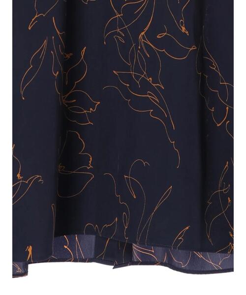 GARAGE OF GOOD CLOTHING(ガレージオブグッドクロージング)の「プリントヨークシャツ*(シャツ/ブラウス・レディース・ネイビー・FREE)」の18枚目の写真