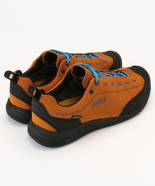 KEEN（キーン）の「WEB限定 KEEN/キーン JASPER II WP / ジャスパー II ウォータープルーフ/防水（スニーカー・メンズ・ベージュ/オレンジ/ブラック・28.0cm/26.5cm/27.0cm/27.5cm/25.5cm/29/25.0cm/26.0cm）」の6枚目の写真