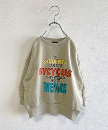 Life Support Products | ロゴプリント裏毛ワイドトレーナー (80～150cm）(スウェット)