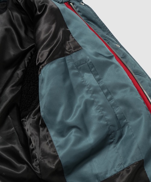 WE11DONE(ウェルダン)の「GREEN LAYERED M65 JUMPER(その他アウター・メンズ・グリーン・S)」の4枚目の写真