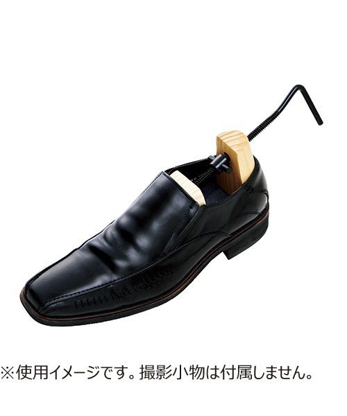 HANDS ORIGINAL(ハンズオリジナル)の「HANDS(ハンズ)オリジナル シューストレッチャー 紳士フリーサイズ 左右兼用(シューケア用品・メンズ・ナチュラル・FREE)」の2枚目の写真