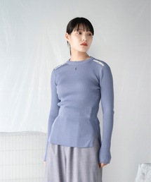 RIB LACE KNIT / リブレースニット