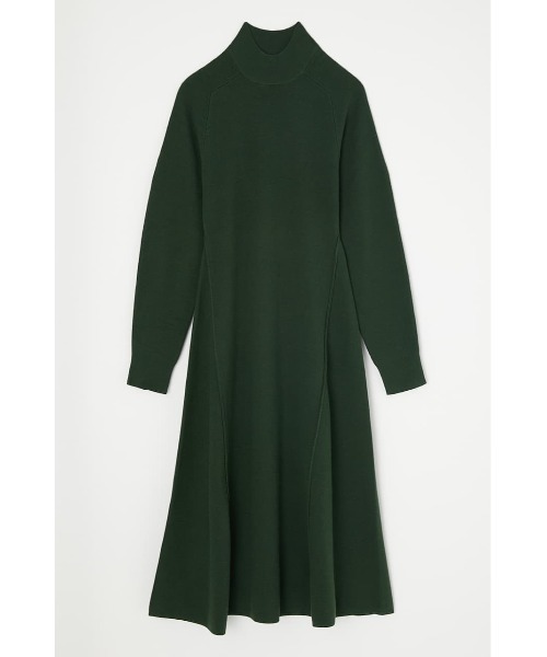 MOUSSY(マウジー)の「RAGLAN SLEEVE KNIT ドレス(ワンピース・レディース・ダークグリーン/アイボリー/ブラック・FREE)」の10枚目の写真