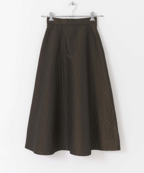 URBAN RESEARCH（アーバンリサーチ）の「キルトジャガードフレアスカート（スカート・レディース・ブラック/ブラウン・38/36）」の16枚目の写真