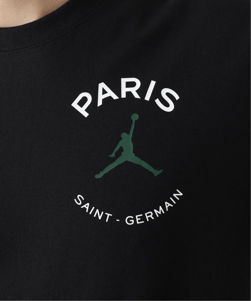 JORDAN BRAND(ジョーダンブランド)の「【JORDAN × Paris Saint-Germain】ロゴ プリント Tシャツ(Tシャツ/カットソー・メンズ・ブラック・SMALL/MEDIUM/LARGE/X-LARGE/XX-LARGE)」の12枚目の写真