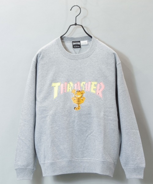 THRASHER（スラッシャー）の「THRASHER GARFILD スウェット（スウェット・メンズ・ホワイト系その他2/ブラック系その他2/グレー/ホワイト/ブラック・M/L/XL）」の5枚目の写真