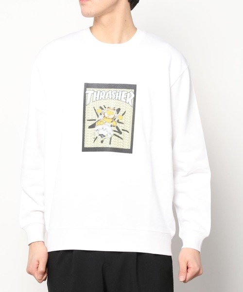 THRASHER（スラッシャー）の「THRASHER GARFILD スウェット（スウェット・メンズ・ホワイト系その他2/ブラック系その他2/グレー/ホワイト/ブラック・M/L/XL）」の15枚目の写真