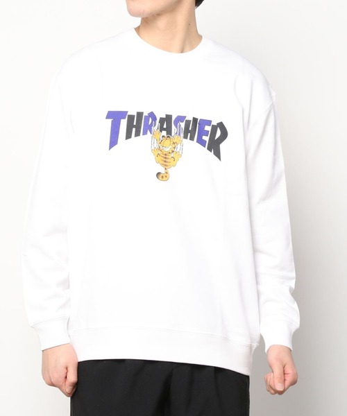 THRASHER（スラッシャー）の「THRASHER GARFILD スウェット（スウェット・メンズ・ホワイト系その他2/ブラック系その他2/グレー/ホワイト/ブラック・M/L/XL）」の17枚目の写真