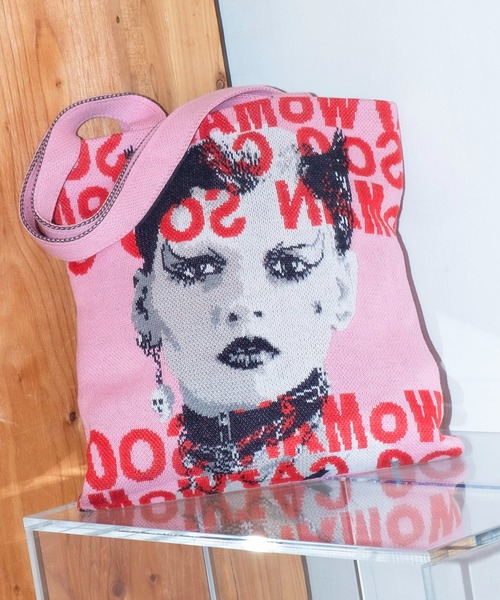 編み物堀ノ内　トートバッグ　SOO Catwoman 編み物堀ノ内 トートバッグ SOO Catwoman - メルカリ