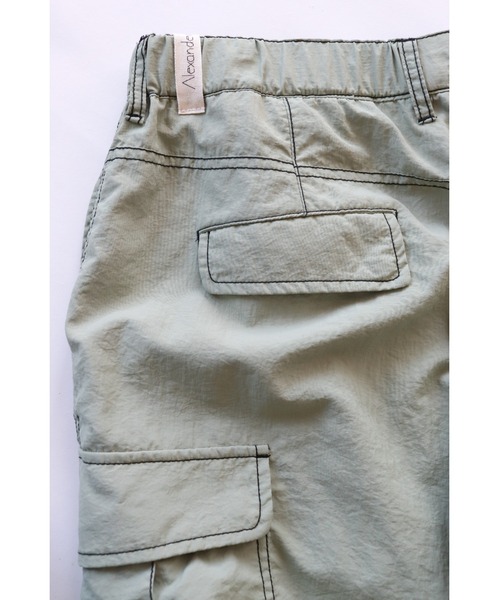 AlexanderLeeChang(アレキサンダーリーチャン)の「AlexanderLeeChang/アレキサンダーリーチャン NYLON CARGO PANTS ナイロン 変形(カーゴパンツ・メンズ・スカイブルー/ブラック/グレー・2/3)」の15枚目の写真