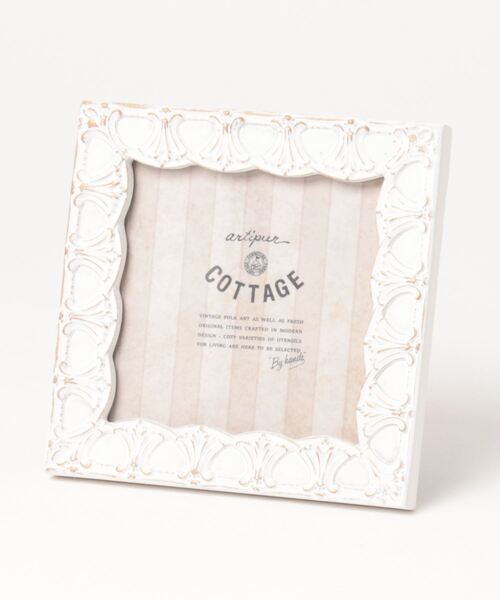 ammy.(エイミードット)の「【 ammy. / エイミードット 】 アンティーク調 フラワー フォトフレーム / 写真立て(フォトフレーム・レディース・ブラック/アイボリー/ブラック系その他/ナチュラル/クリーム/ブルーグレー/ライトブルー/ホワイト・FREE)」の12枚目の写真