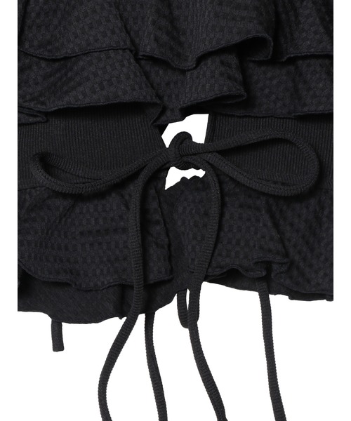 PAMEO POSE（パメオポーズ）の「ELLA Bikini（水着・レディース・ブラック/グリーン・FREE）」の5枚目の写真