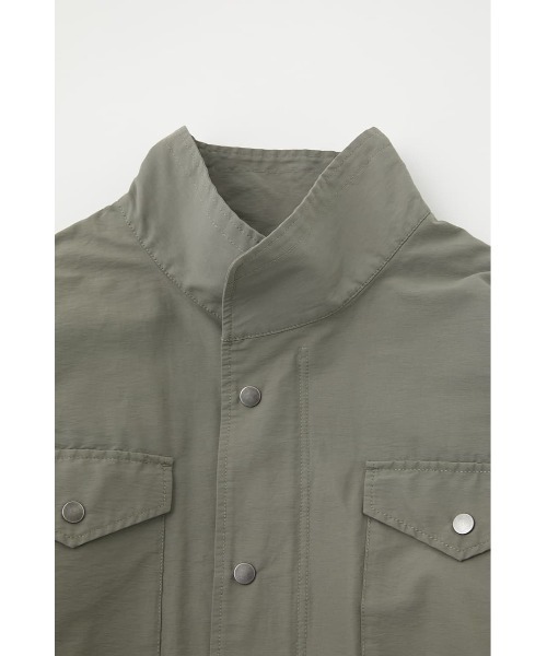 MOUSSY（マウジー）の「UTILITY MIDDLE ジャケット（ミリタリージャケット・レディース・ブラック/アイボリー/ライトカーキ・FREE）」の18枚目の写真