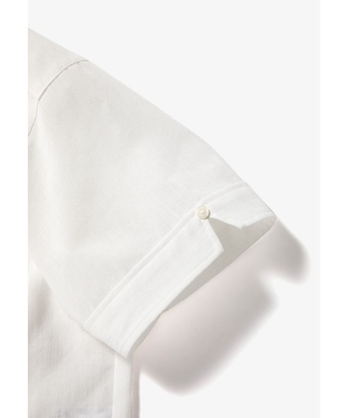 FRED PERRY(フレッドペリー)の「Short Sleeve Woven Shirt(シャツ/ブラウス・レディース・ホワイト/ネイビー・10)」の15枚目の写真