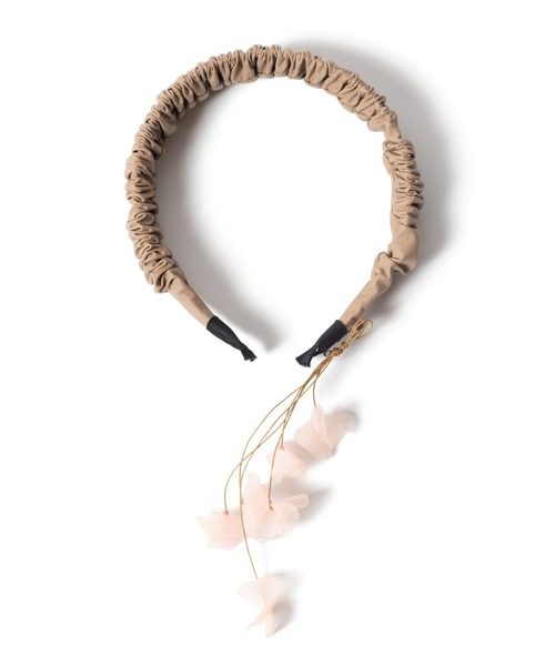 LAYMEE（レイミー）の「Winnel hairband / ウィンネルヘアバンド（ヘアバンド・レディース・ブラック/ベージュ/ブラウン/カーキ・FREE）」の17枚目の写真