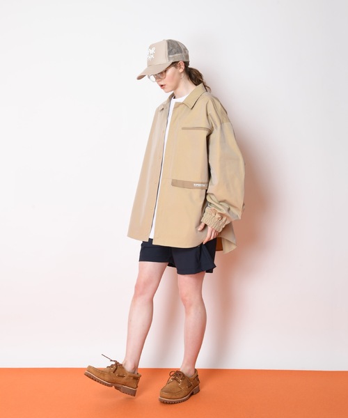 SUPERTHANKS(スーパーサンクス)の「ワンポイントショートパンツ セットアップショーツ 速乾性(ユニセックス)(その他パンツ・メンズ・グレー/グリーン/ネイビー/ブラック・S/M/L)」の15枚目の写真