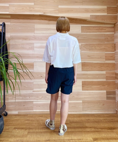 SUPERTHANKS(スーパーサンクス)の「ワンポイントショートパンツ セットアップショーツ 速乾性(ユニセックス)(その他パンツ・メンズ・グレー/グリーン/ネイビー/ブラック・S/M/L)」の6枚目の写真