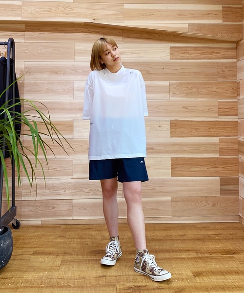 SUPERTHANKS(スーパーサンクス)の「ワンポイントショートパンツ セットアップショーツ 速乾性(ユニセックス)(その他パンツ・メンズ・グレー/グリーン/ネイビー/ブラック・S/M/L)」の5枚目の写真